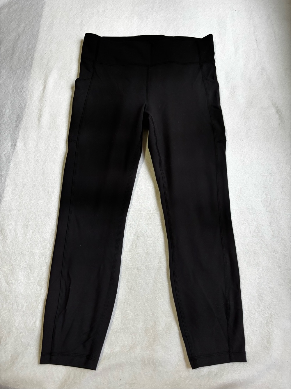 lululemon athletica Black High-Rise Leggings with Side Pockets - Picture 2 of 5